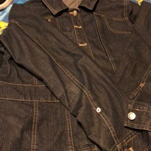 Dark Denim Jean Jacket